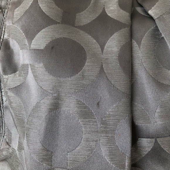 Coach Hobo Style Shoulder Bag F1073 Large Purse Gray. - Picture 15 of 15